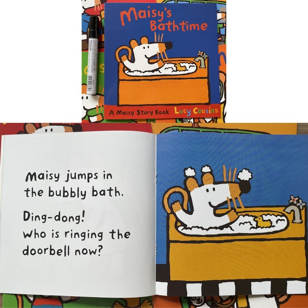 Maisy Storybooks // Sticker Books (8 by 8 inches each book) (SINGLES / RETAIL Post #2 of 2)