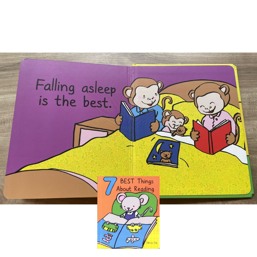 7 Best Things About BEDTIME / FAMILY / PRESCHOOL / READING (singles, board book)