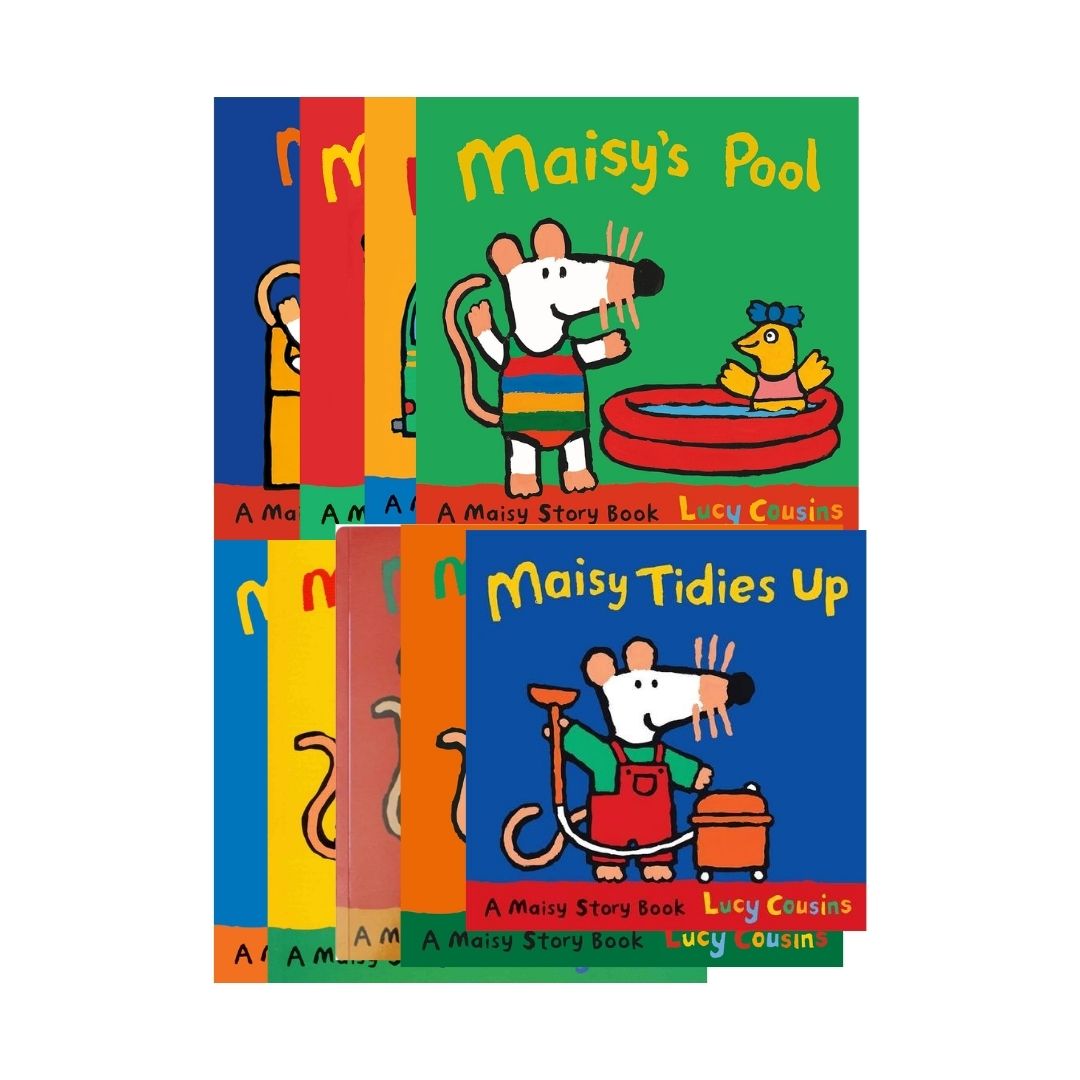 Maisy Storybooks // Sticker Books (8 by 8 inches each book) (SINGLES / RETAIL Post #2 of 2)