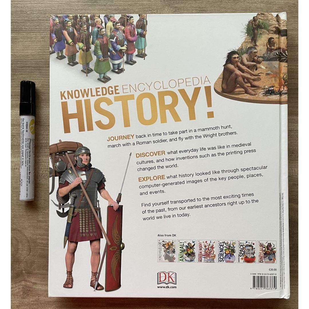 DK Knowledge Encyclopedia History!: The Past as You've Never Seen it Before (hardcover)