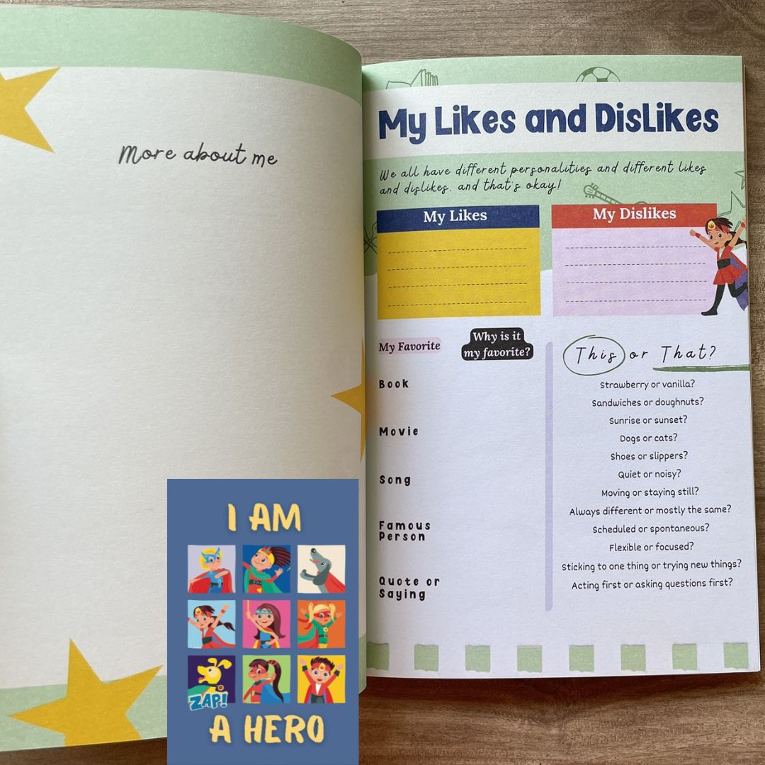 I Am a Hero: A Reflection Journal for Kids Based on the Hero’s Journey (by Dr. Victoria Ang-Nolasco) (softcover)
