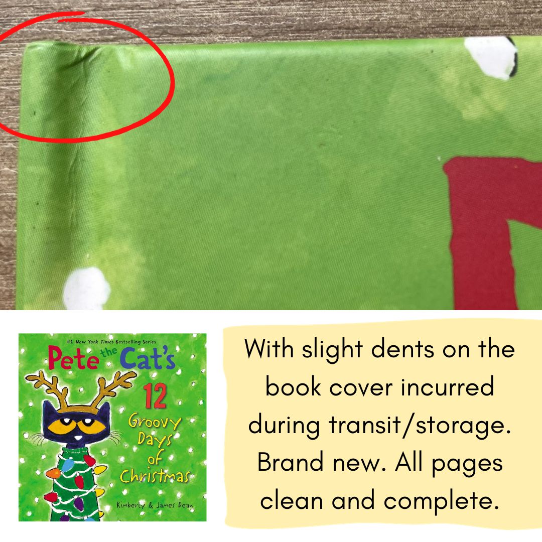 Pete the Cat's 12 Groovy Days of Christmas (hardcover)