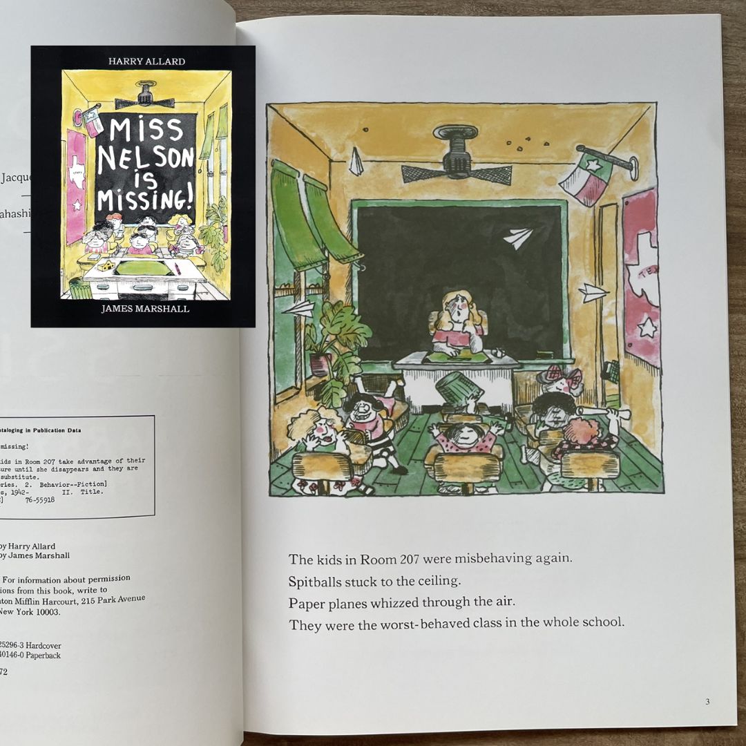 Miss Nelson Is Missing! (brand new softcover)