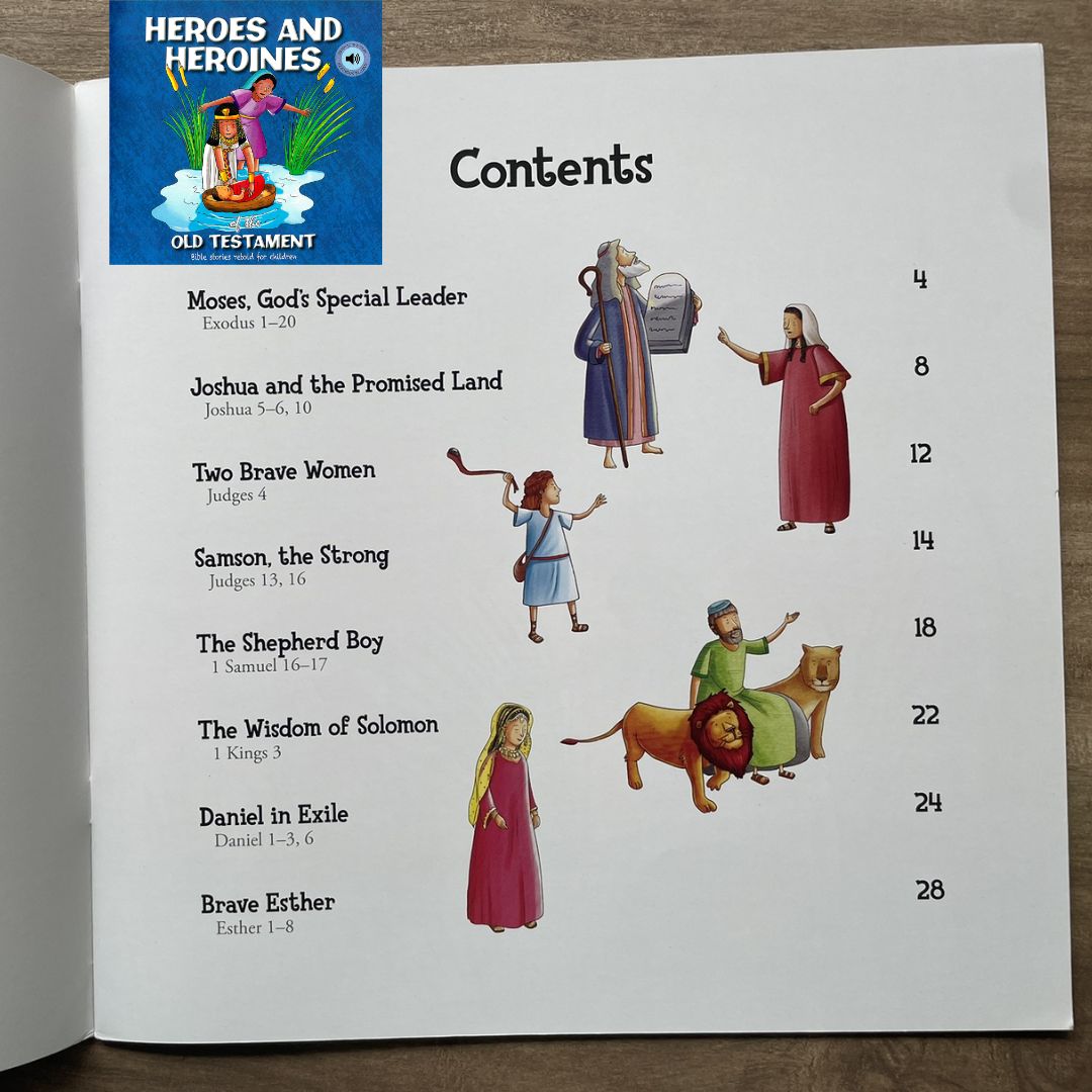 Heroes and Heroines of the Old Testament (brand new softcover)
