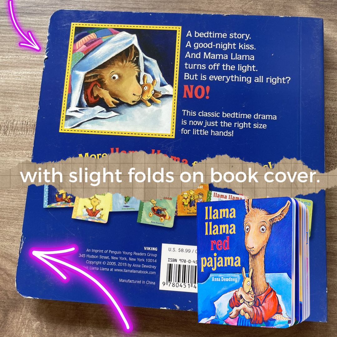 Llama Llama Red Pajama (Board Book) brand new, with slight DENTS on book cover