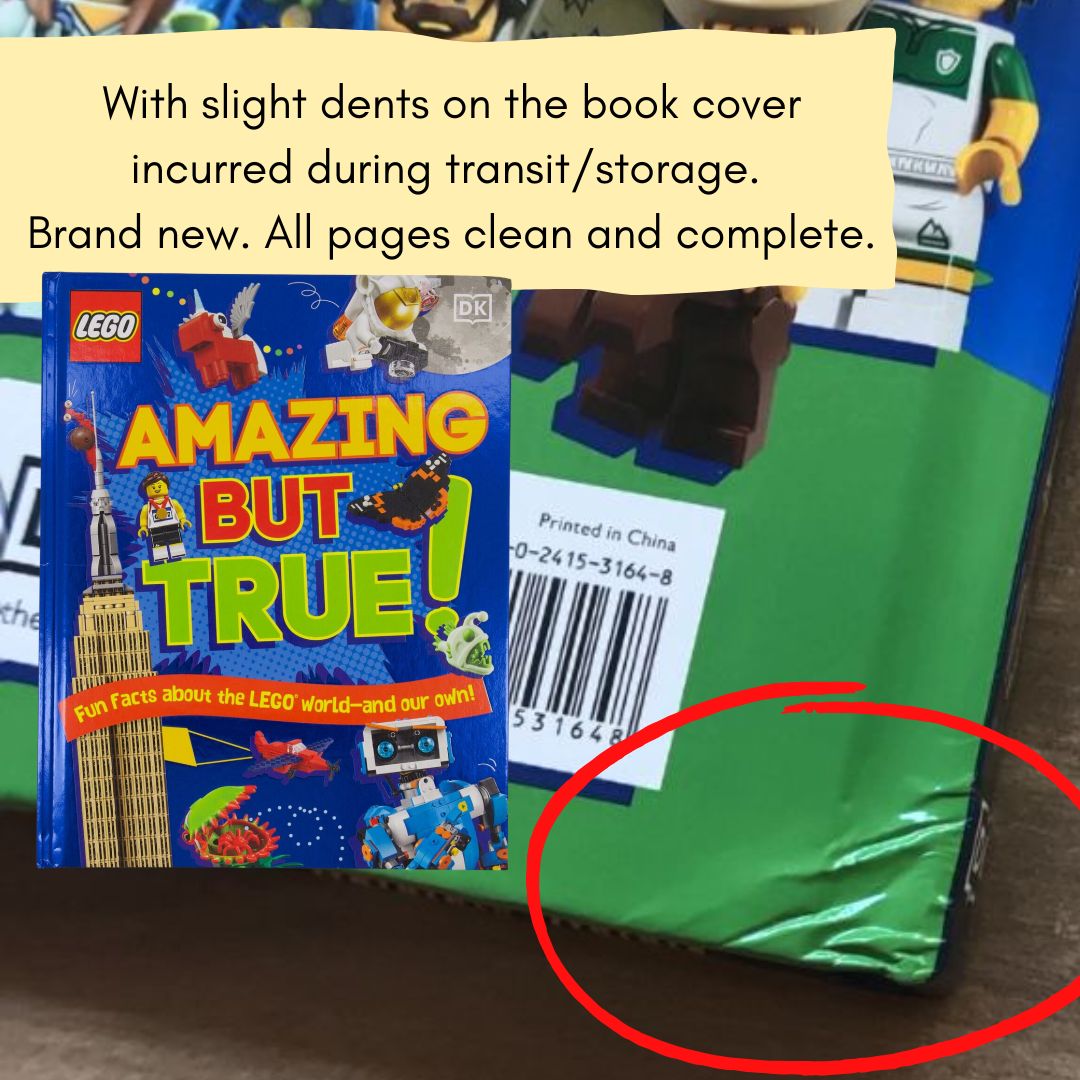 LEGO Amazing But True: Fun Facts About the LEGO World - and Our Own! (hardcover)