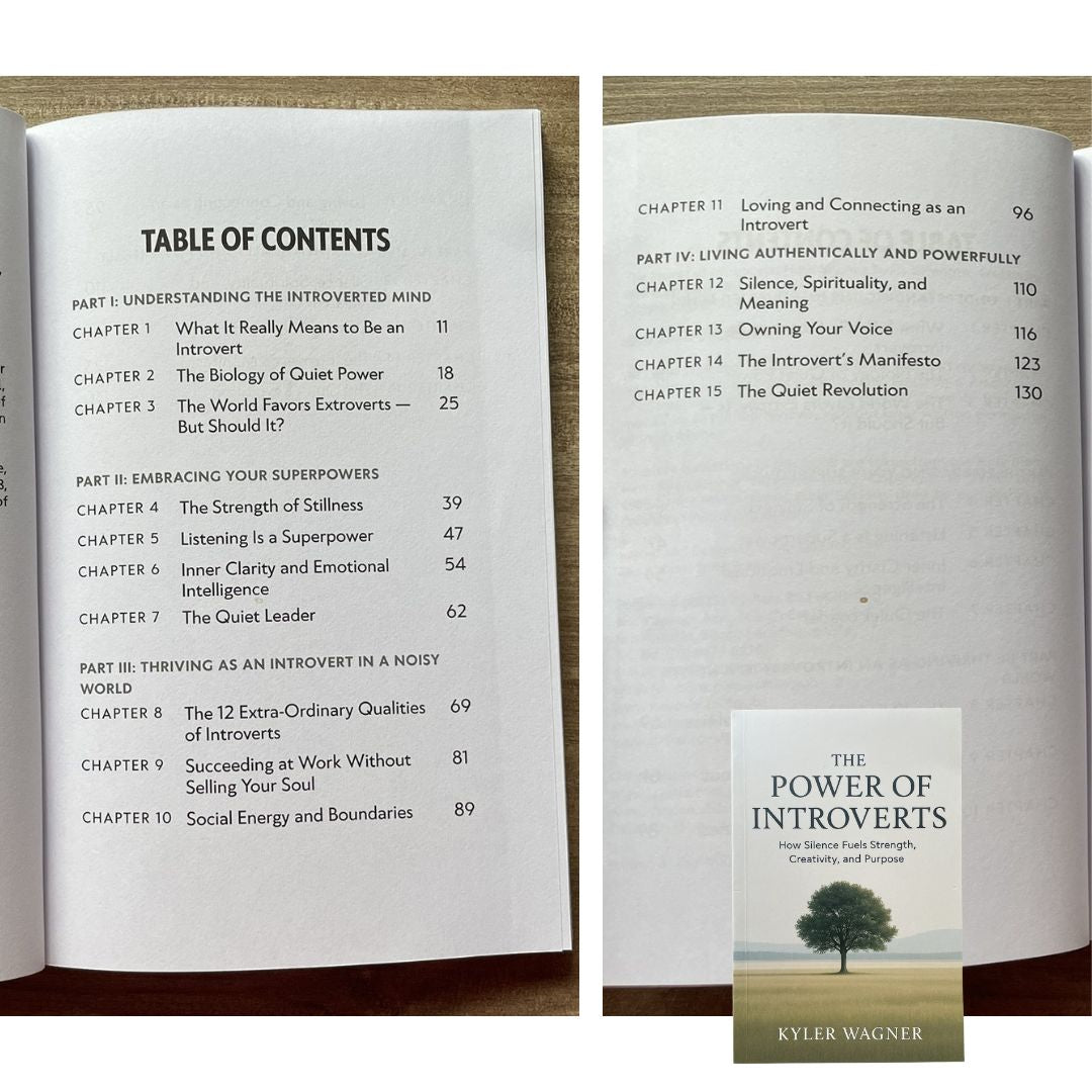 The Power of Introverts: How Silence Fuels Strength, Creativity, and Purpose (by Kyler Wagner) brand new Softcover