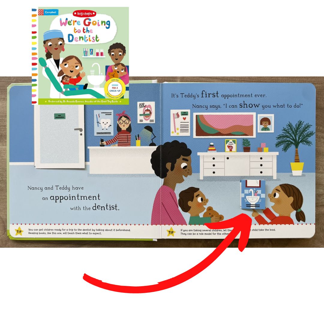 We're Going to the Dentist: Going for a Check-up (Campbell Big Steps) BOARD BOOK
