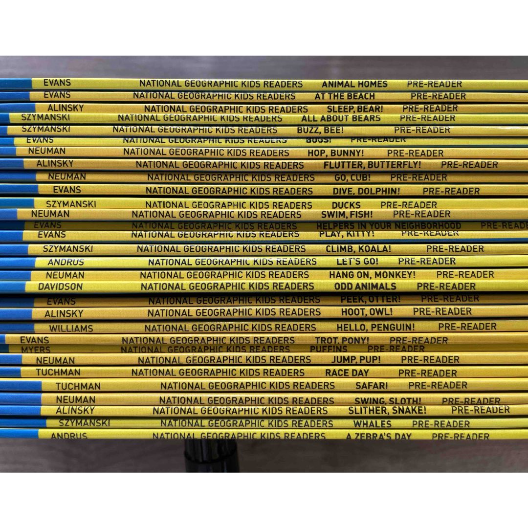PRE-READER: NATGEO National Geographic Books for Kids (30 books)