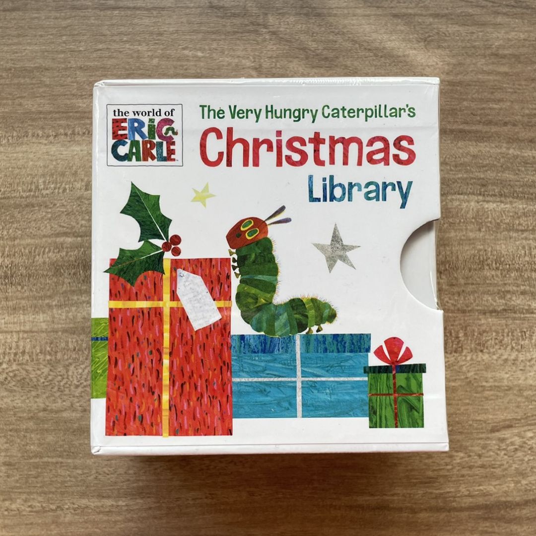 Eric Carle - Very Hungry Caterpillar's CHRISTMAS Little Library (4 - mini board books)