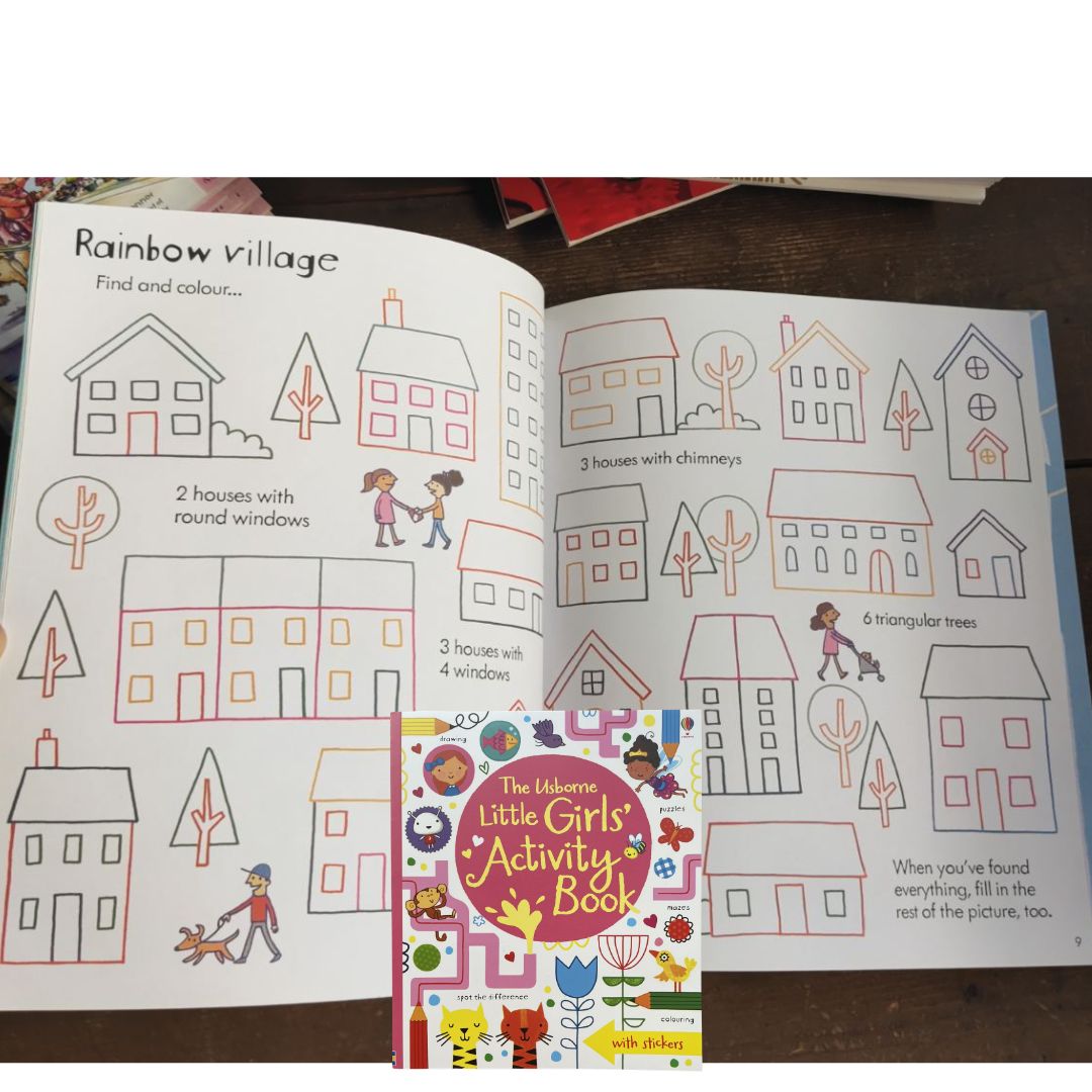 Usborne Activity book (Little GIRLS')