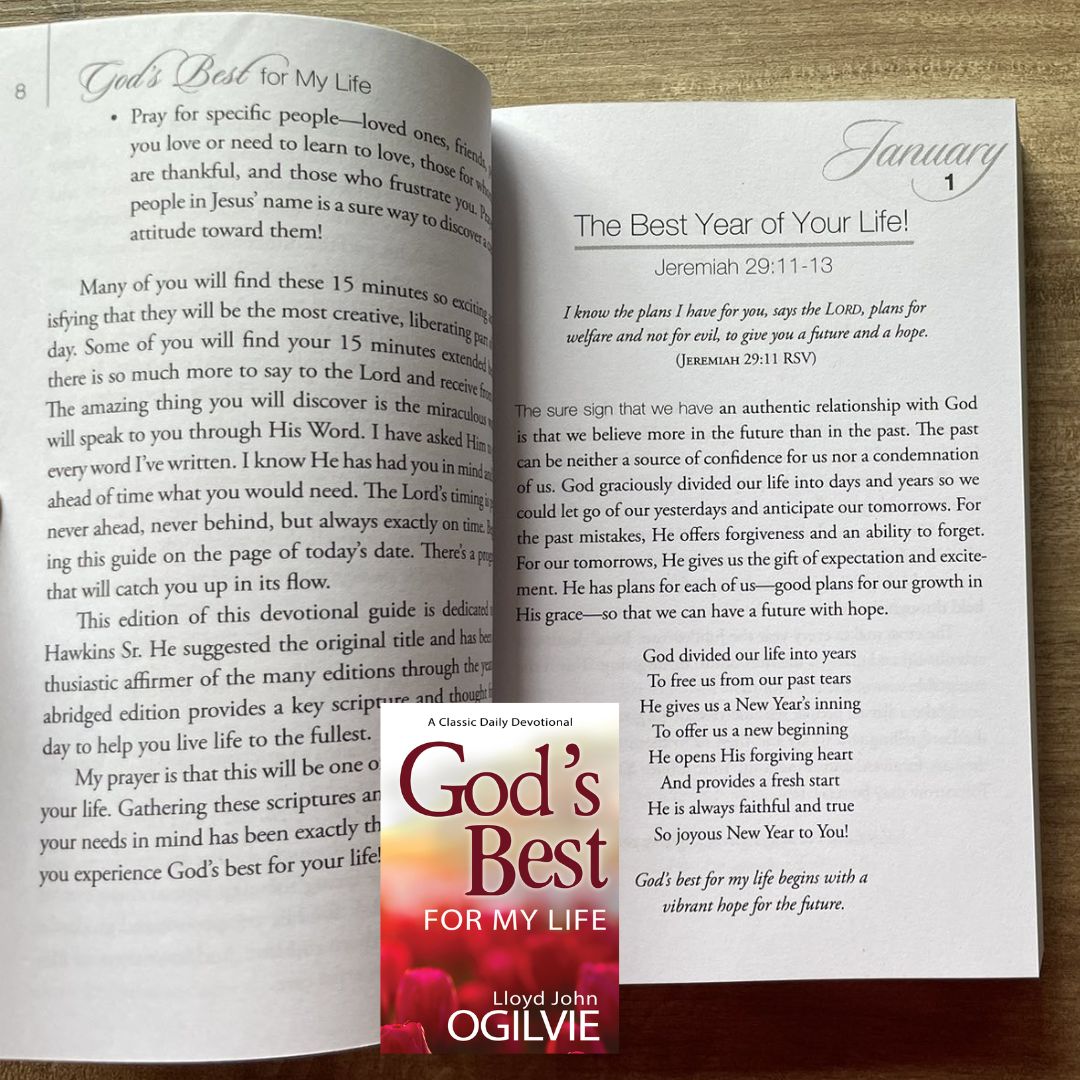 God's Best for My Life (A Classic Daily Devotional) by Lloyd John Ogilvie - brand new Softcover