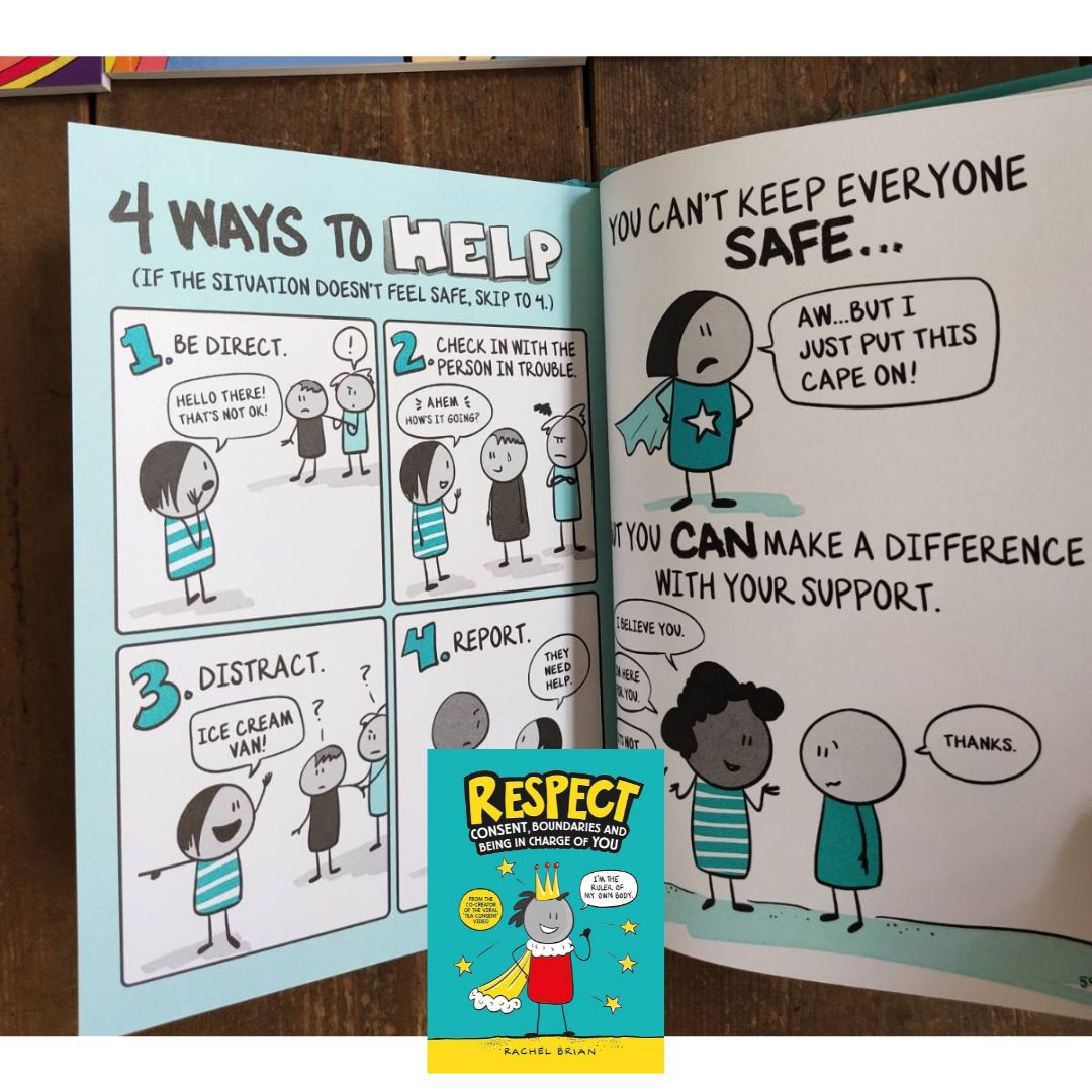 Respect (for Kids!): Consent, Boundaries, and Being in Charge of YOU (Hardcover) with SLIGHT DENTS