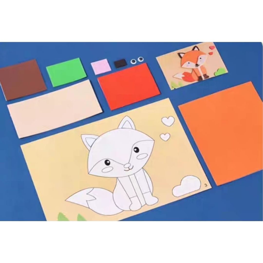DIY Artwork Foam Stickers (Set of 4 designs)