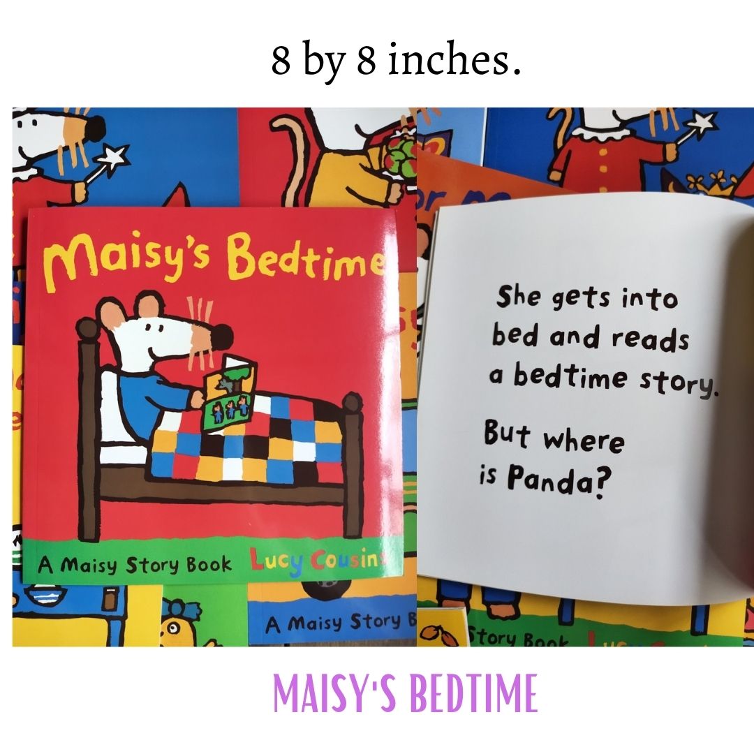Maisy Storybooks // Sticker Books (8 by 8 inches each book) (SINGLES / RETAIL Post #2 of 2)