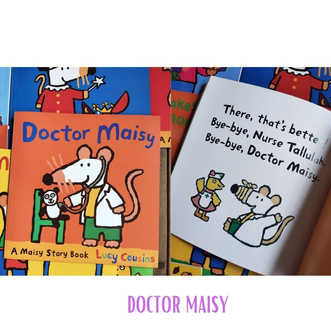 Maisy Storybooks // Sticker Books (8 by 8 inches each book) (SINGLES / RETAIL Post #2 of 2)