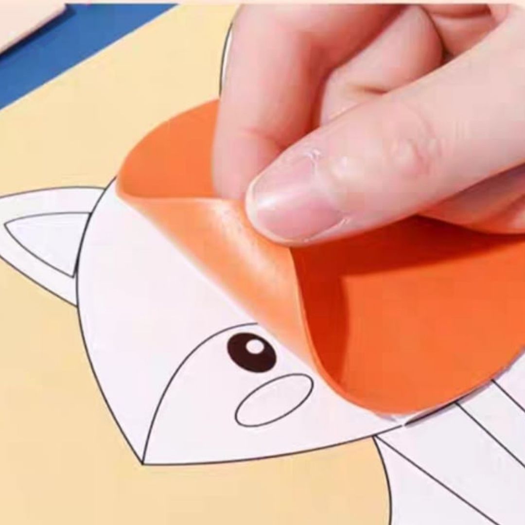 DIY Artwork Foam Stickers (Set of 4 designs)