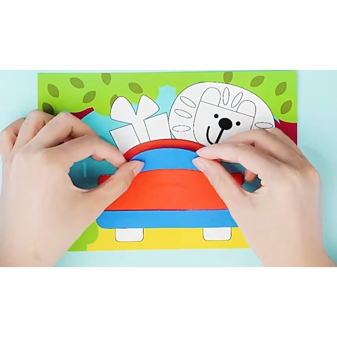DIY Artwork Foam Stickers (Set of 4 designs)