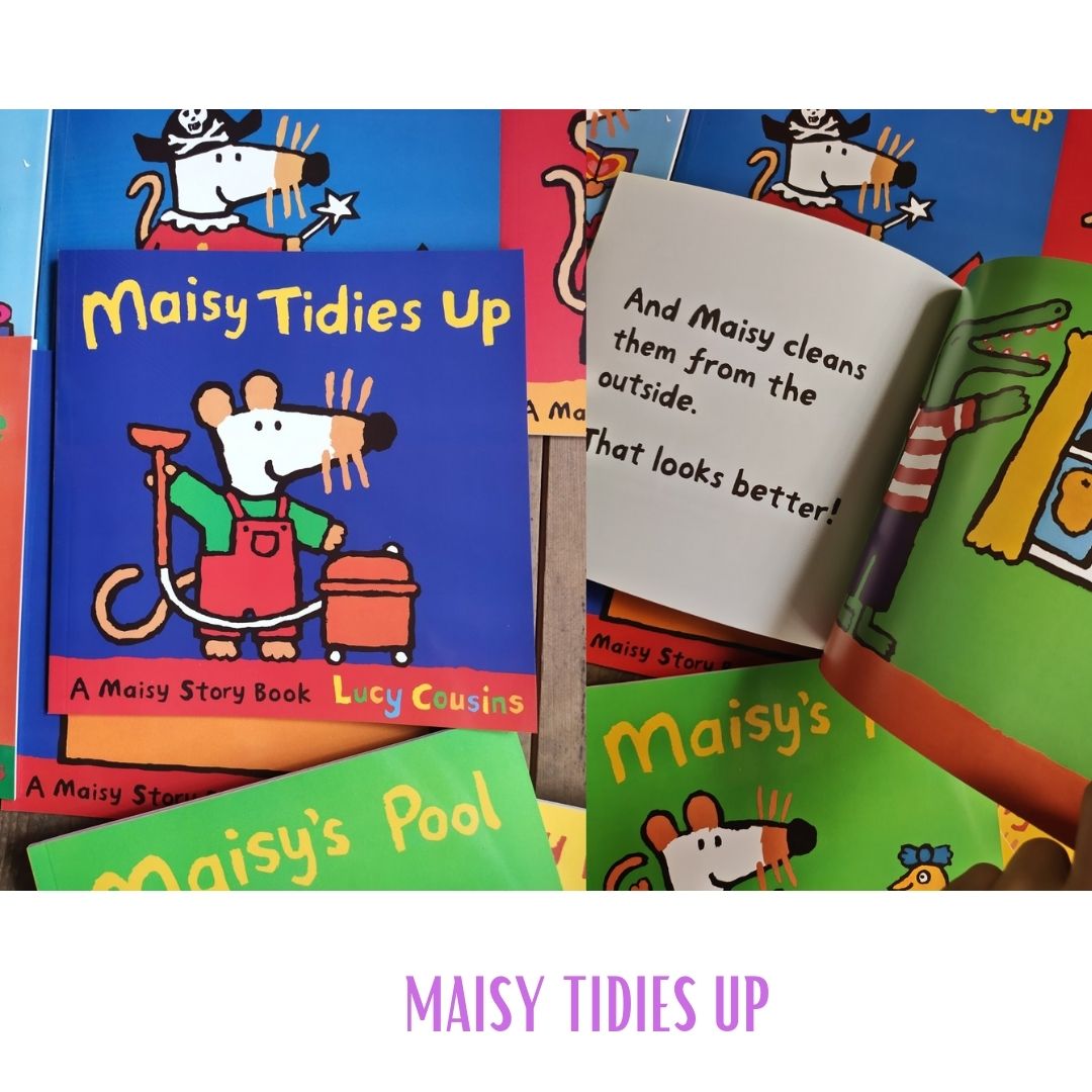Maisy Storybooks // Sticker Books (8 by 8 inches each book) (SINGLES / RETAIL Post #2 of 2)