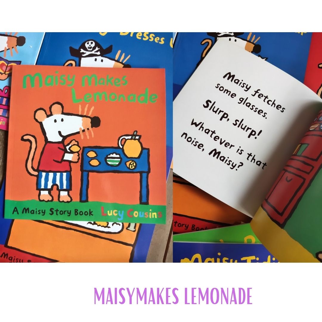 Maisy Storybooks // Sticker Books (8 by 8 inches each book) (SINGLES / RETAIL Post #2 of 2)