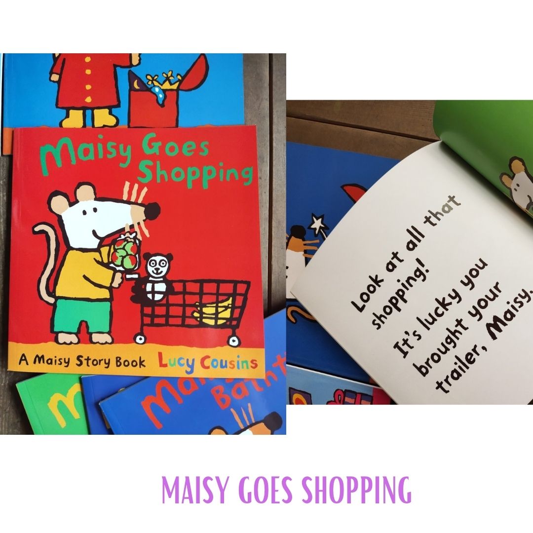 Maisy Storybooks // Sticker Books (8 by 8 inches each book) (SINGLES / RETAIL Post #2 of 2)