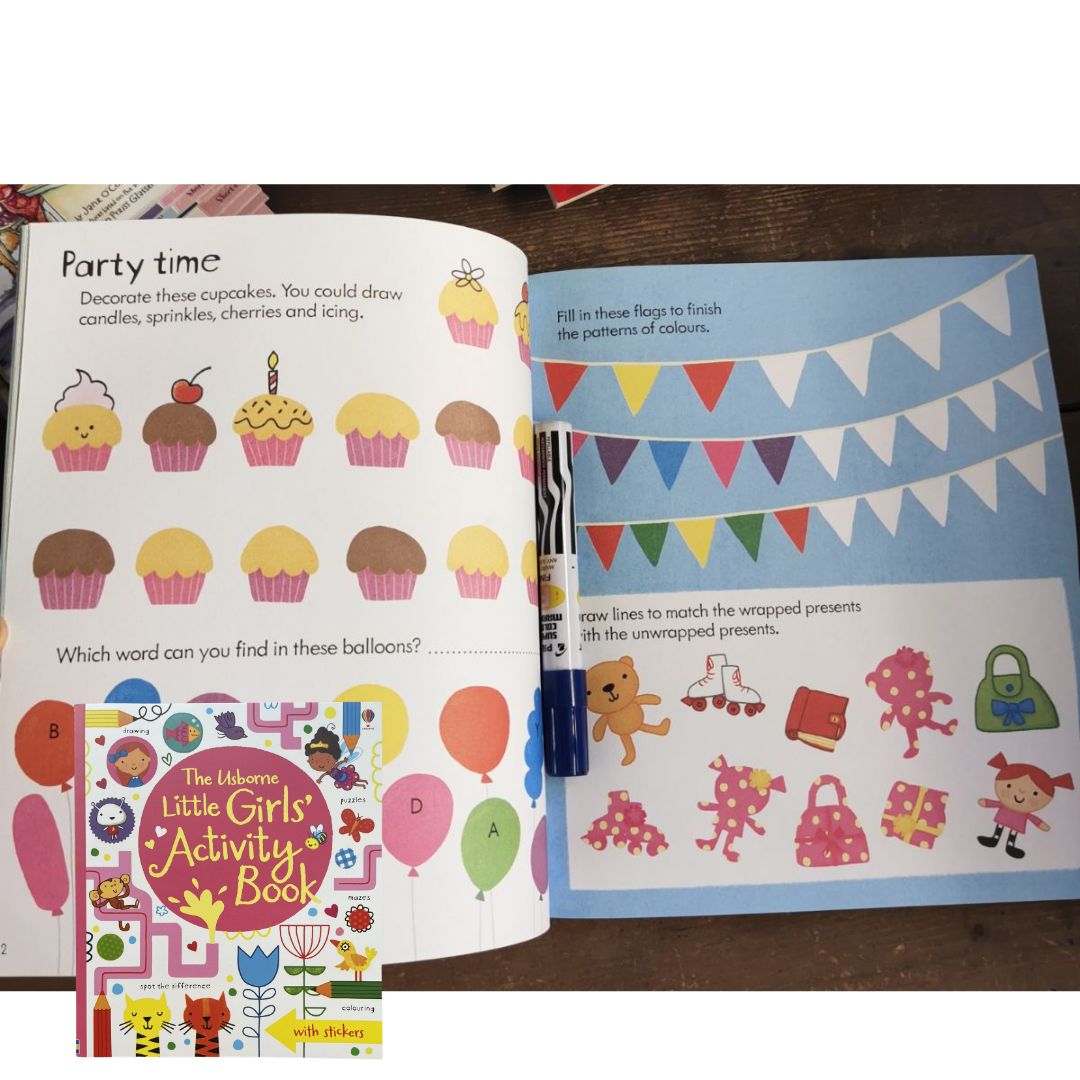 Usborne Activity book (Little GIRLS')