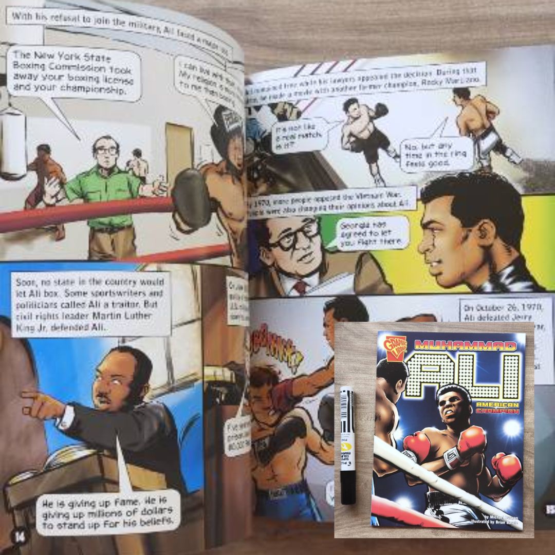 Graphic Library: Biographies (15 books) softcover, NO box