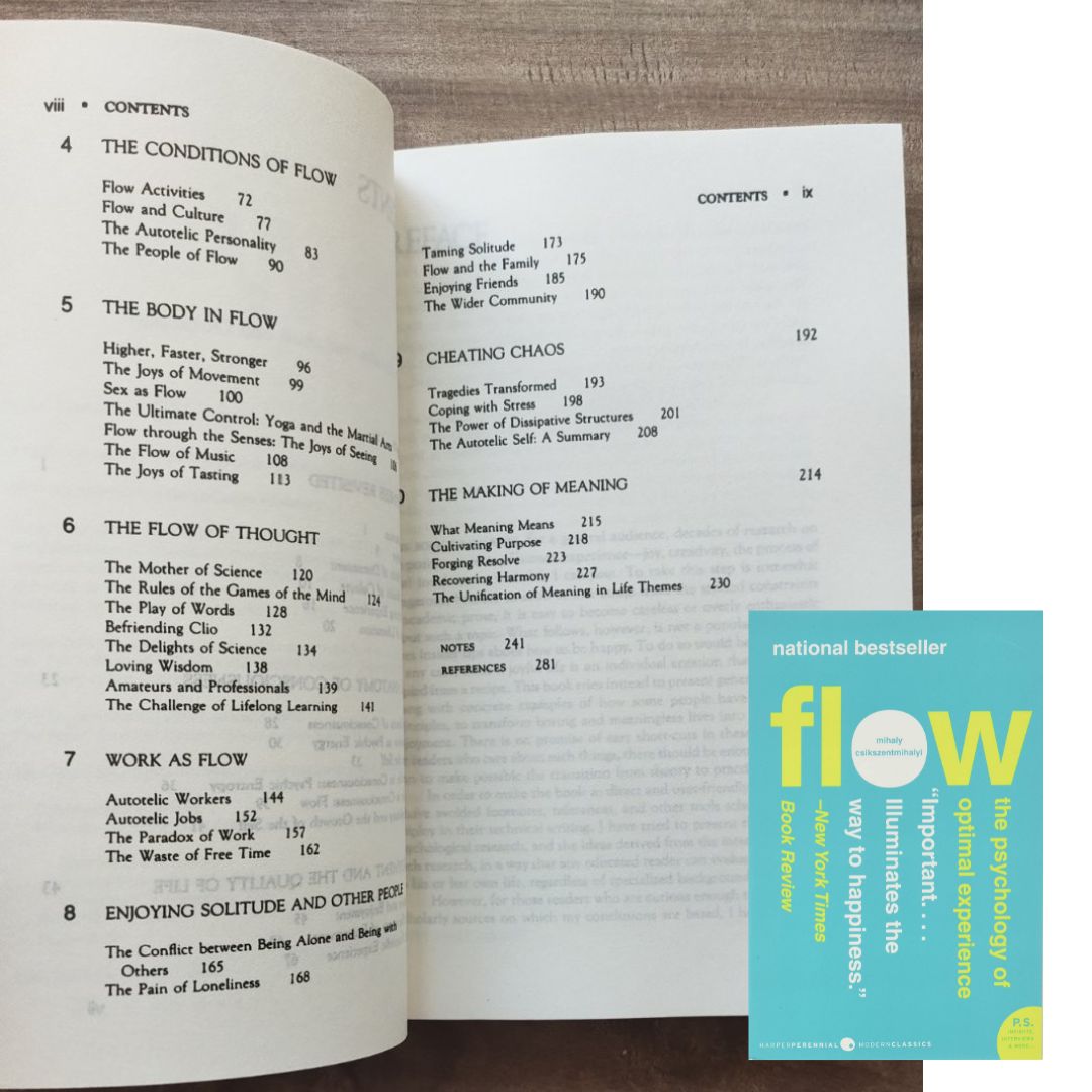 Flow: The Psychology of Optimal Experience (softcover)