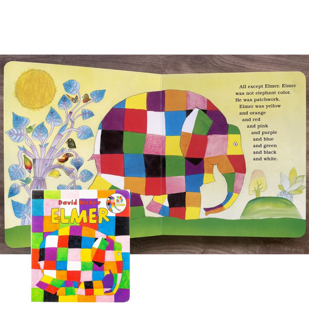 ELMER (board book)