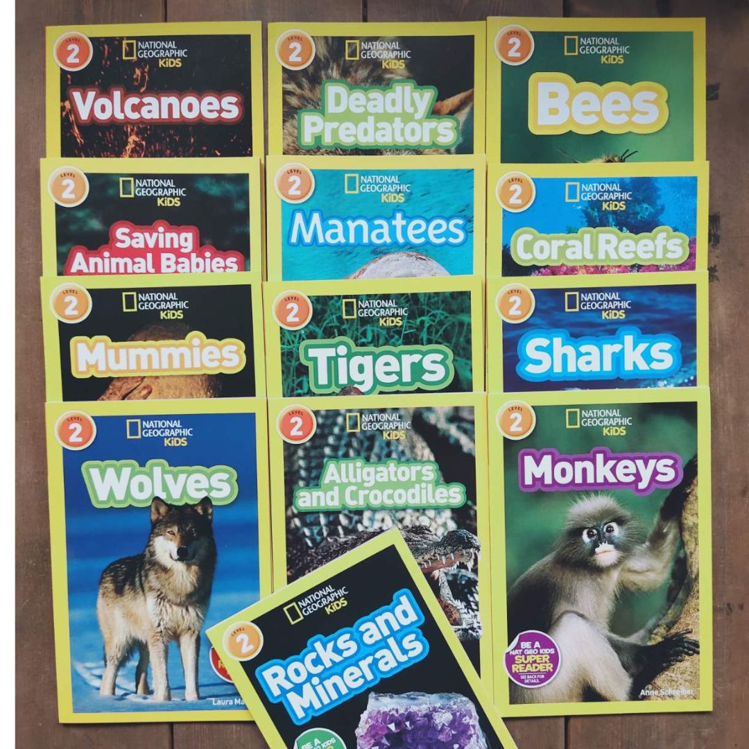 LEVEL 2: NATGEO National Geographic Books for Kids (41 books)