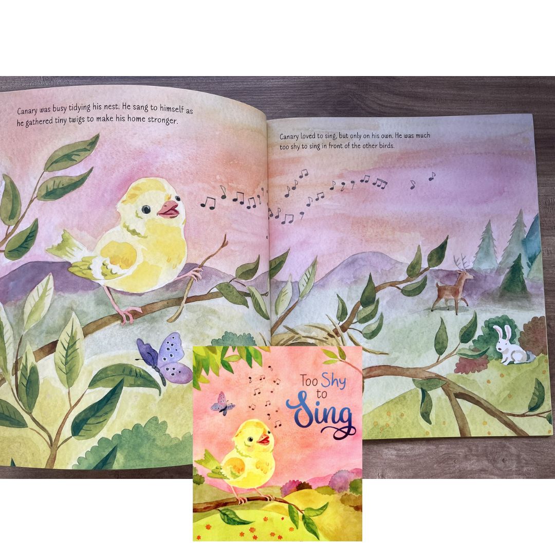 Too Shy to Sing // Too Timid to Talk (Storybooks Picture Flats, SINGLES) brand new softcover