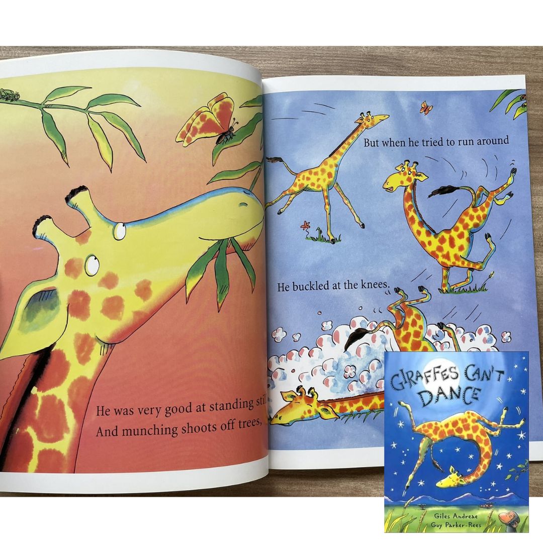 Giraffes Can’t Dance (by Giles Andreae) (softcover)