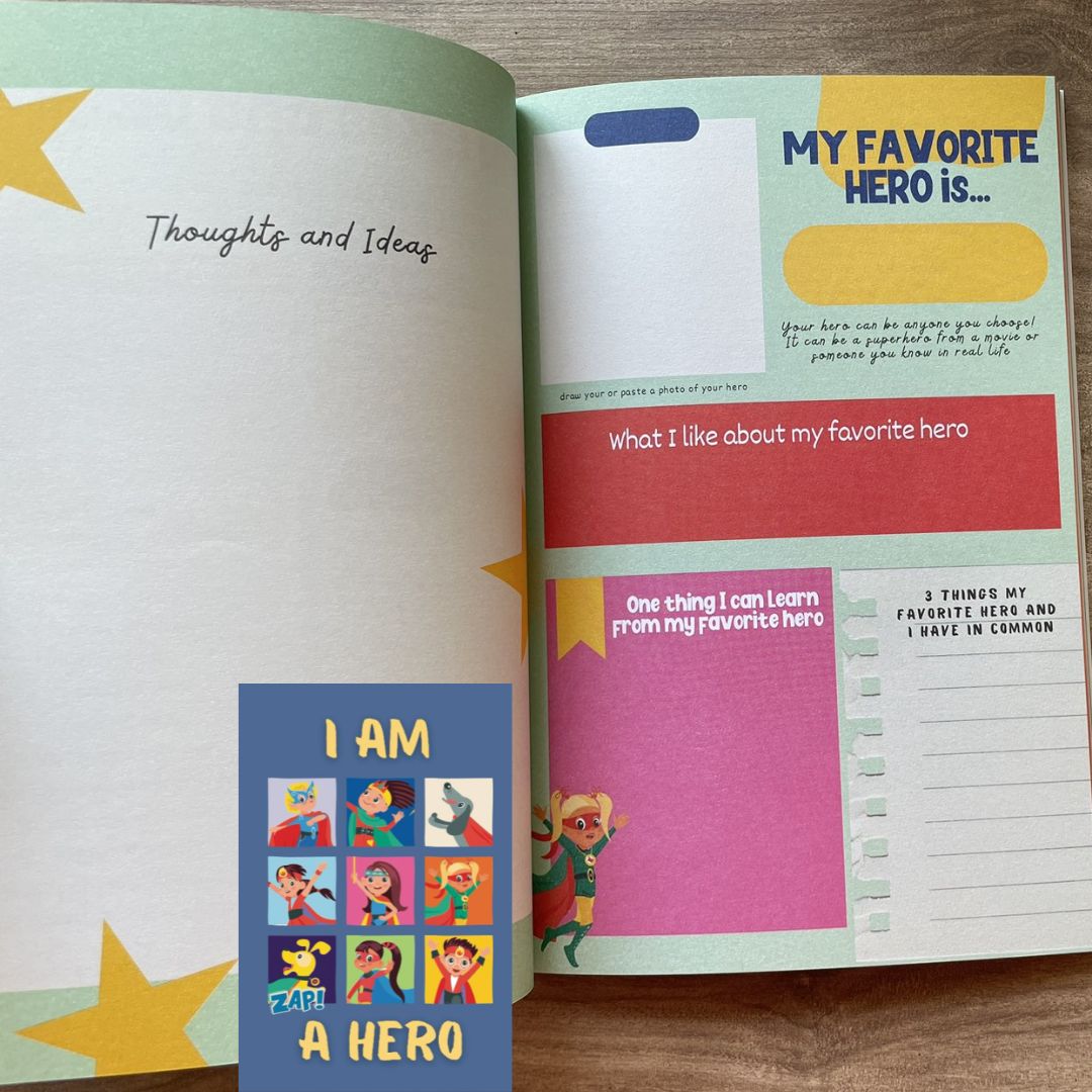 I Am a Hero: A Reflection Journal for Kids Based on the Hero’s Journey (by Dr. Victoria Ang-Nolasco) (softcover)