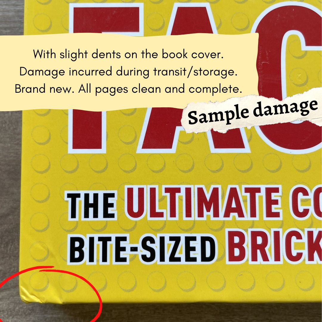 DK The Big Book of LEGO Facts (brand new hardcover, with slight dents on the book cover)