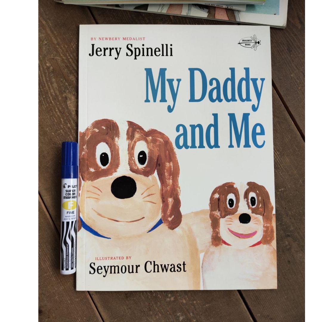 My Daddy and Me (WHITE BOOK / brand new softcover)