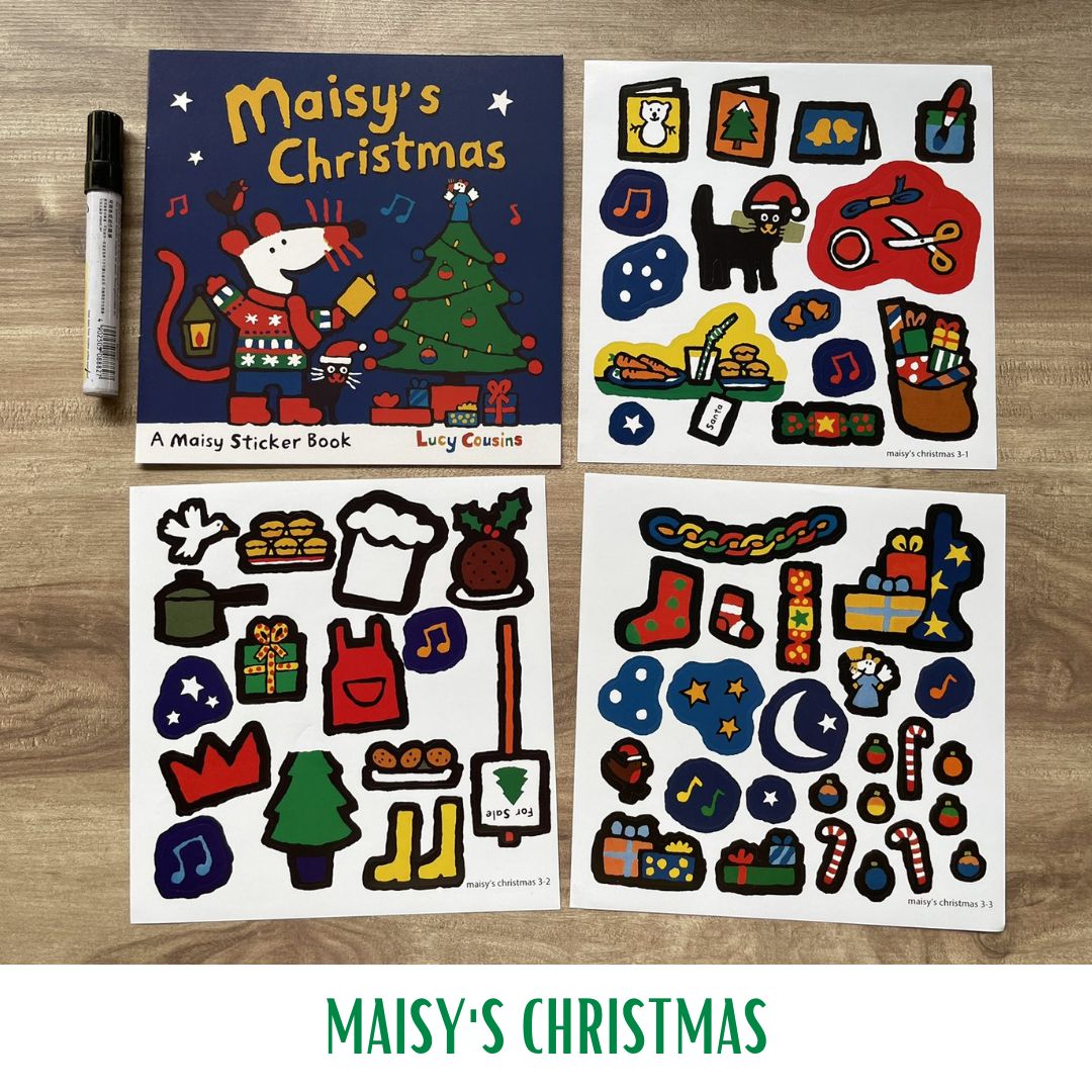 Maisy Storybooks // Sticker Books (8 by 8 inches each book) (SINGLES / RETAIL Post #2 of 2)