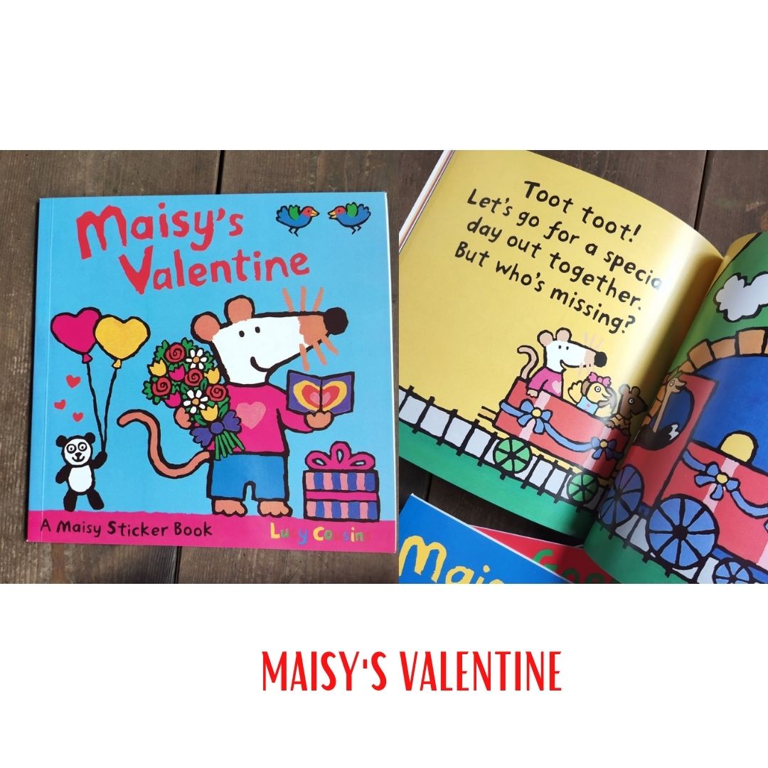 Maisy Storybooks // Sticker Books (8 by 8 inches each book) (SINGLES / RETAIL Post #2 of 2)