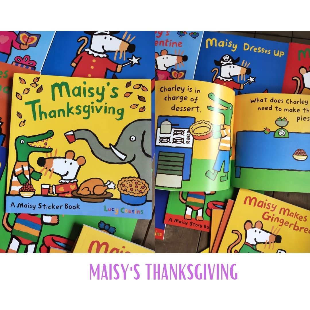 Maisy Storybooks // Sticker Books (8 by 8 inches each book) (SINGLES / RETAIL Post #2 of 2)
