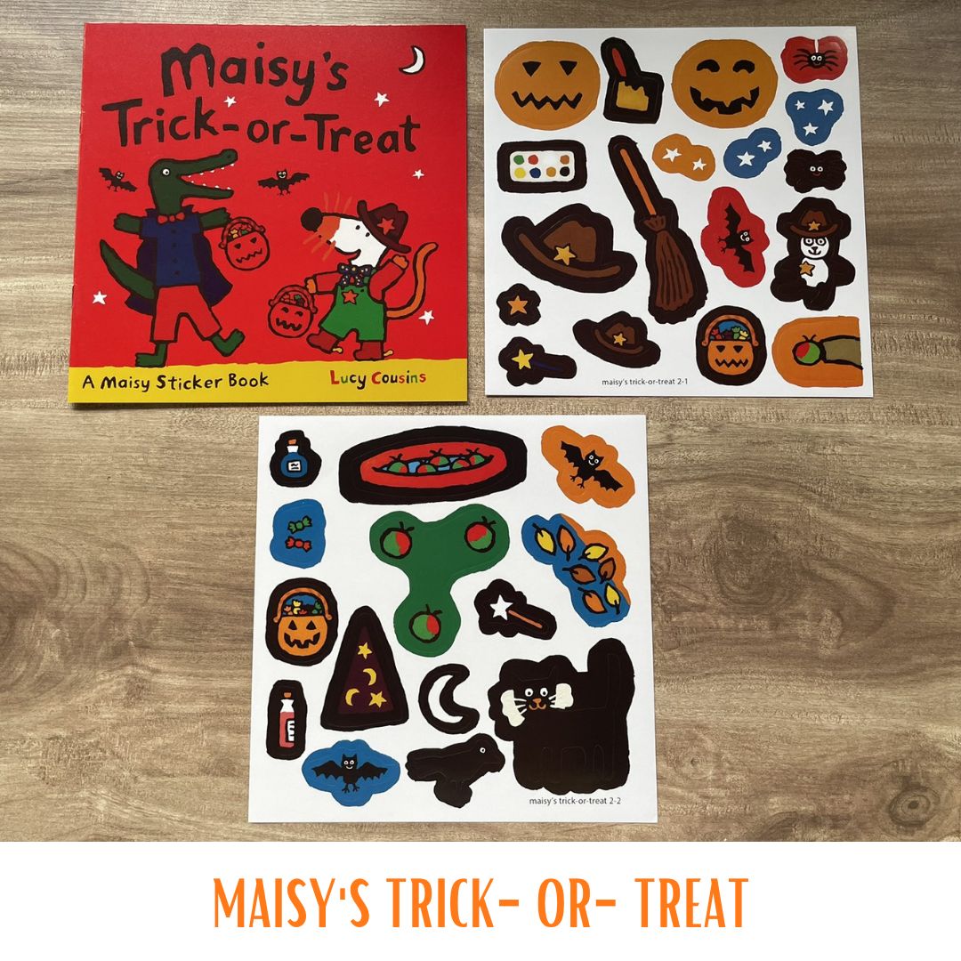 Maisy Storybooks // Sticker Books (8 by 8 inches each book) (SINGLES / RETAIL Post #2 of 2)