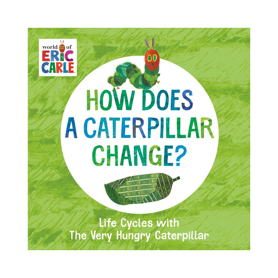 World of Eric Carle: Life Cycles with The Very Hungry Caterpillar (SINGLES, brand new Board Book, with SLIGHT DENTS on book cover) (How Does a Caterpillar Change / How Does an Egg Hatch / How Does a Tadpole Grow / How Does a Seed Sprout)