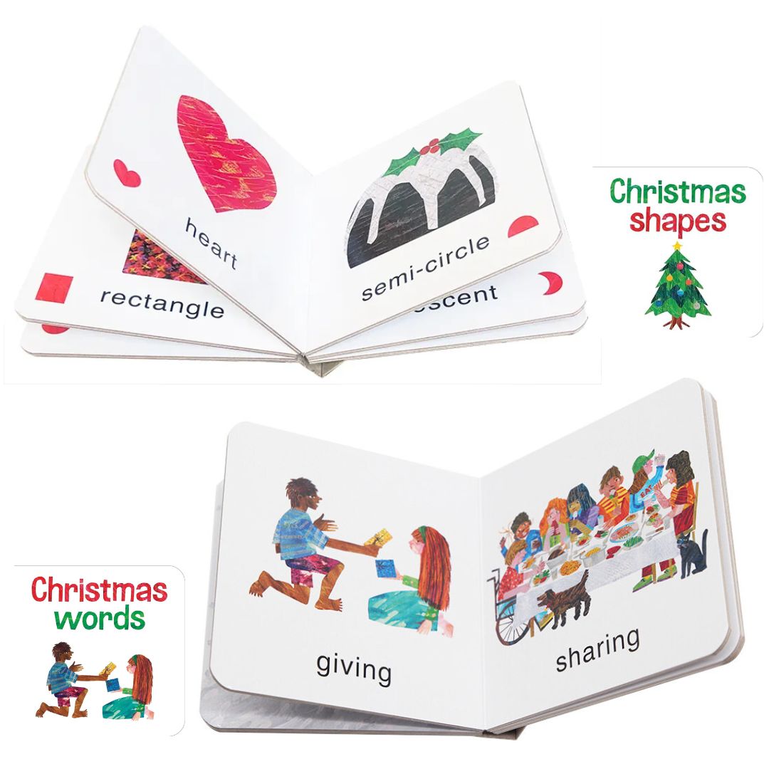 Eric Carle - Very Hungry Caterpillar's CHRISTMAS Little Library (4 - mini board books)
