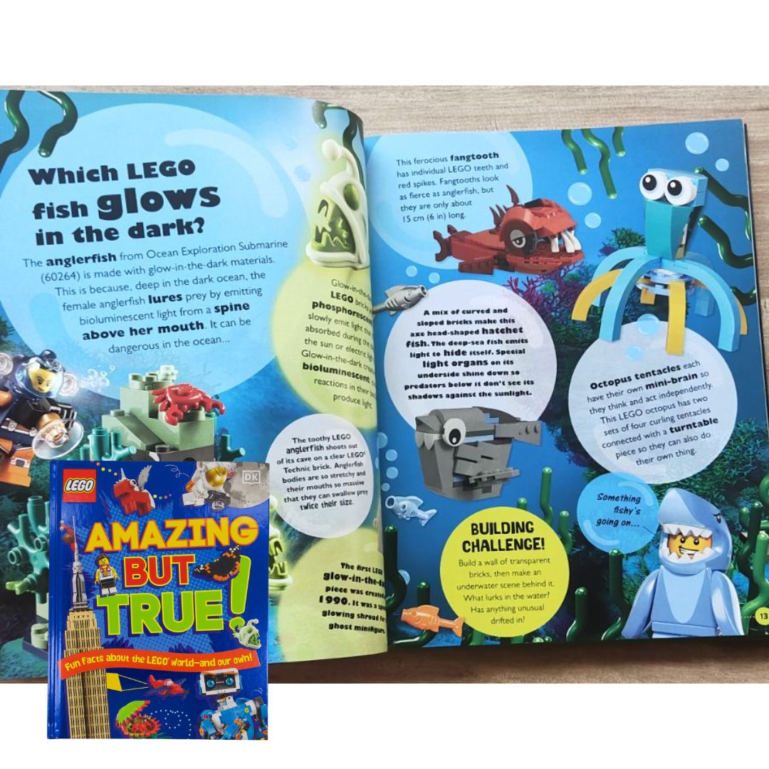 LEGO Amazing But True: Fun Facts About the LEGO World - and Our Own! (hardcover)