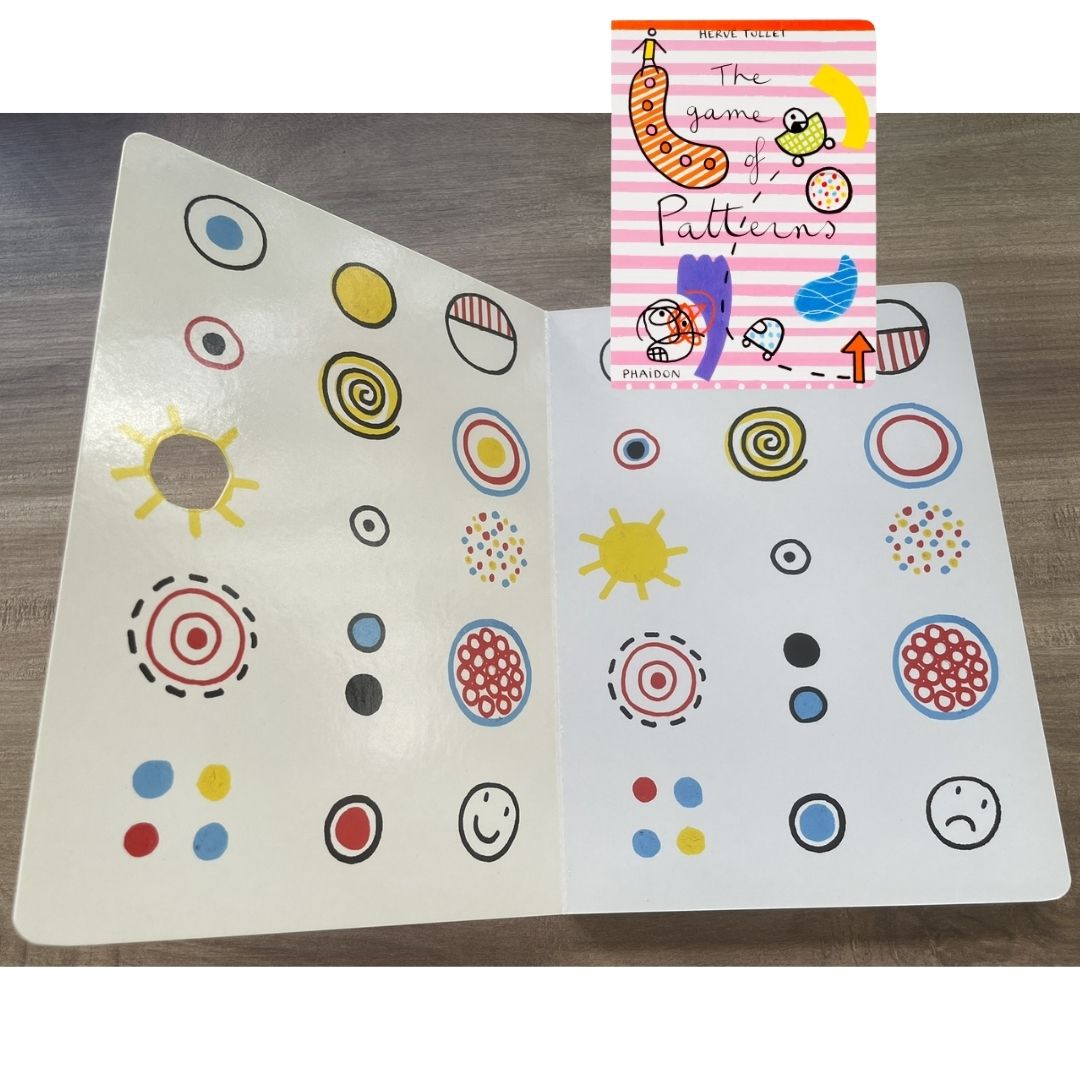 The Game of Patterns (Herve Tullet Board Book)