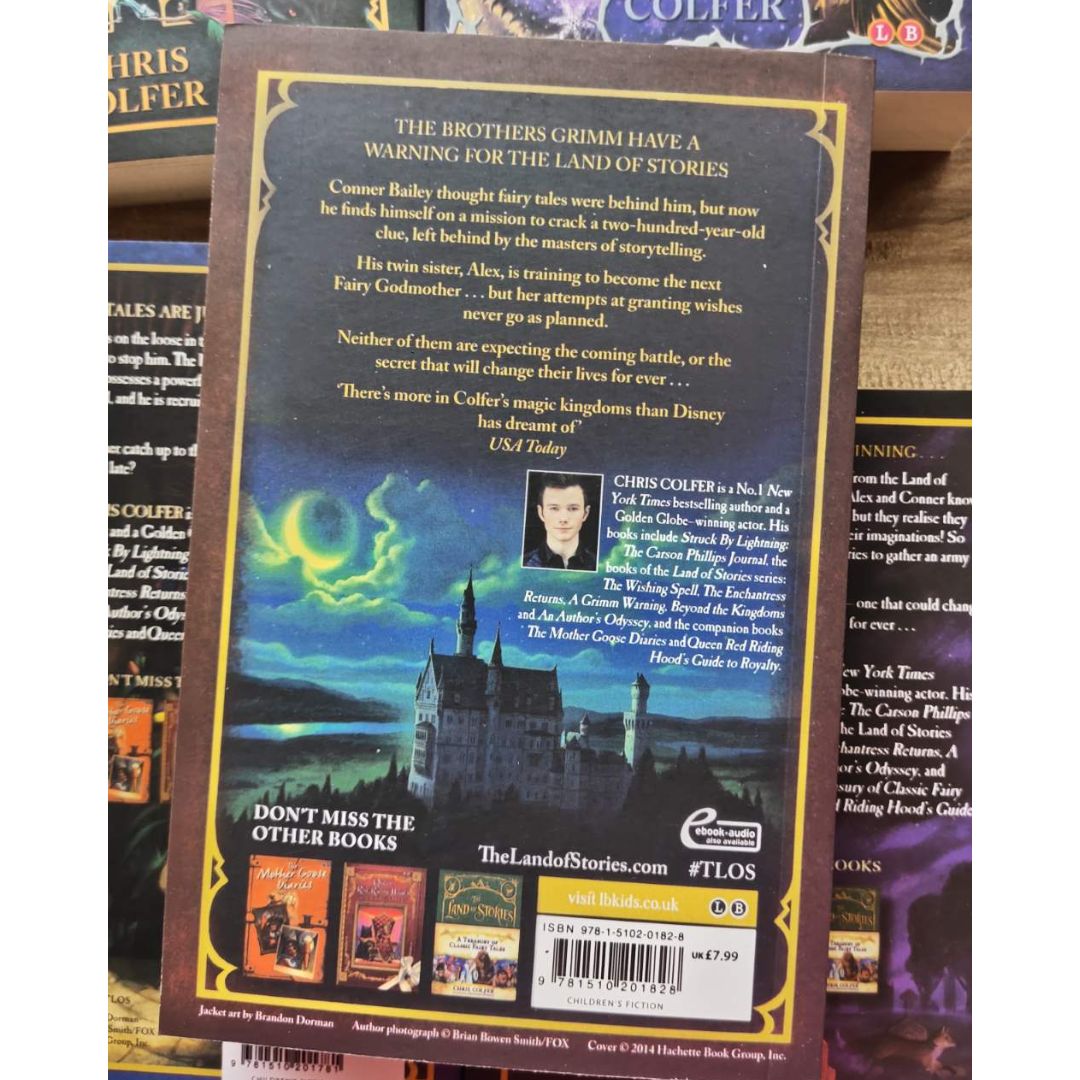 The Land of Stories 6 books (brand new softcover) - Box with slight dents