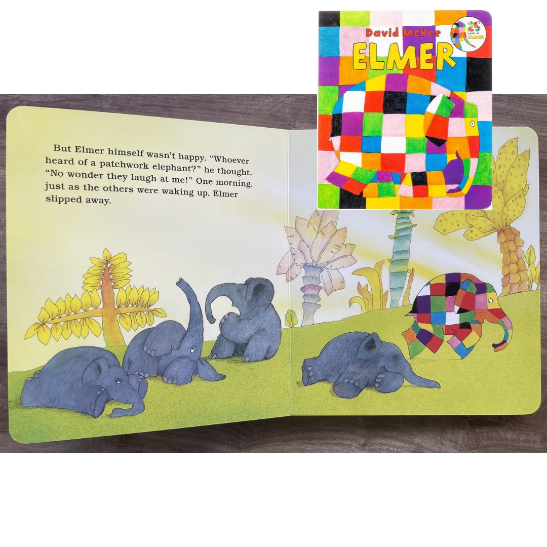 ELMER (board book)