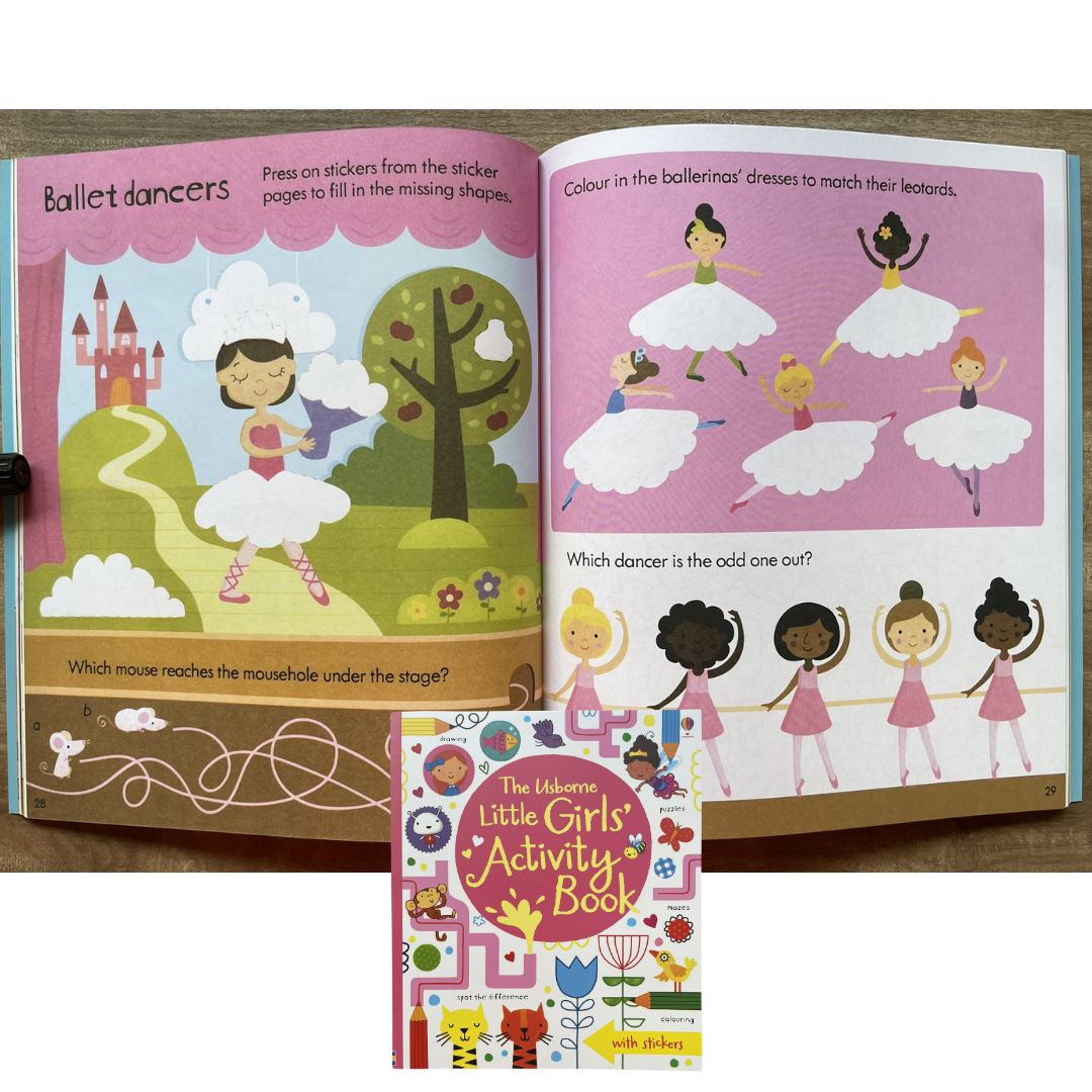 Usborne Activity book (Little GIRLS')