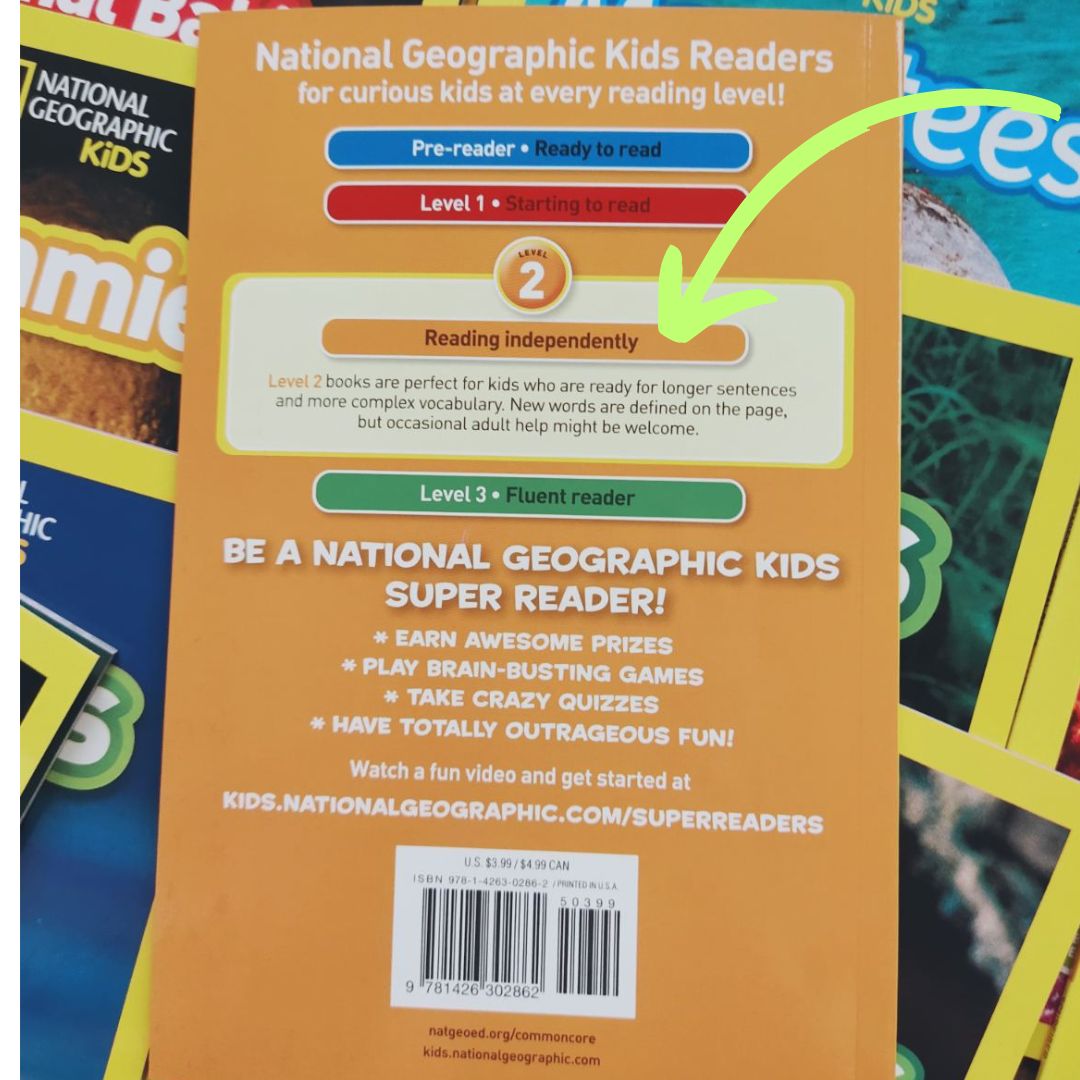 LEVEL 2: NATGEO National Geographic Books for Kids (41 books)