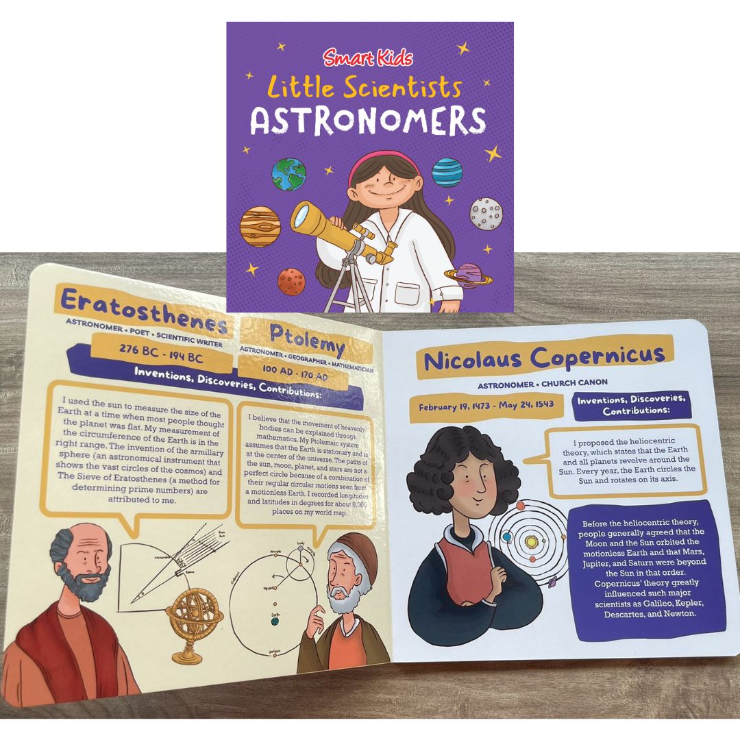 Smart Kids Little Scientists ASTRONOMERS / CHEMISTS / PHYSICISTS / EARTH AND LIFE SCIENTISTS (Board Book / SINGLES)