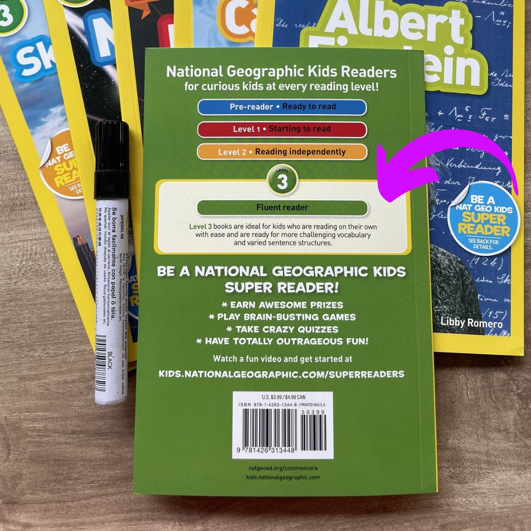 LEVEL 3: NATGEO National Geographic Books for Kids (38 books)