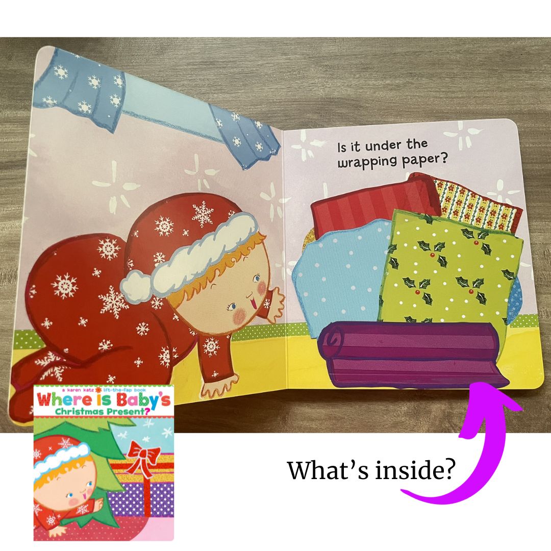 Where Is Baby's Christmas Present? (A Lift-the-Flap Board Book by Karen Katz)